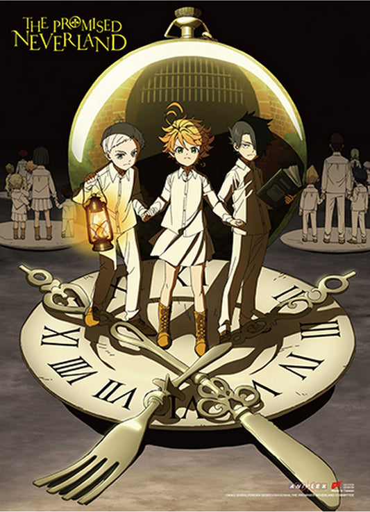 The Promised Neverland - Key Art Wall Scroll 31"W x 43"H