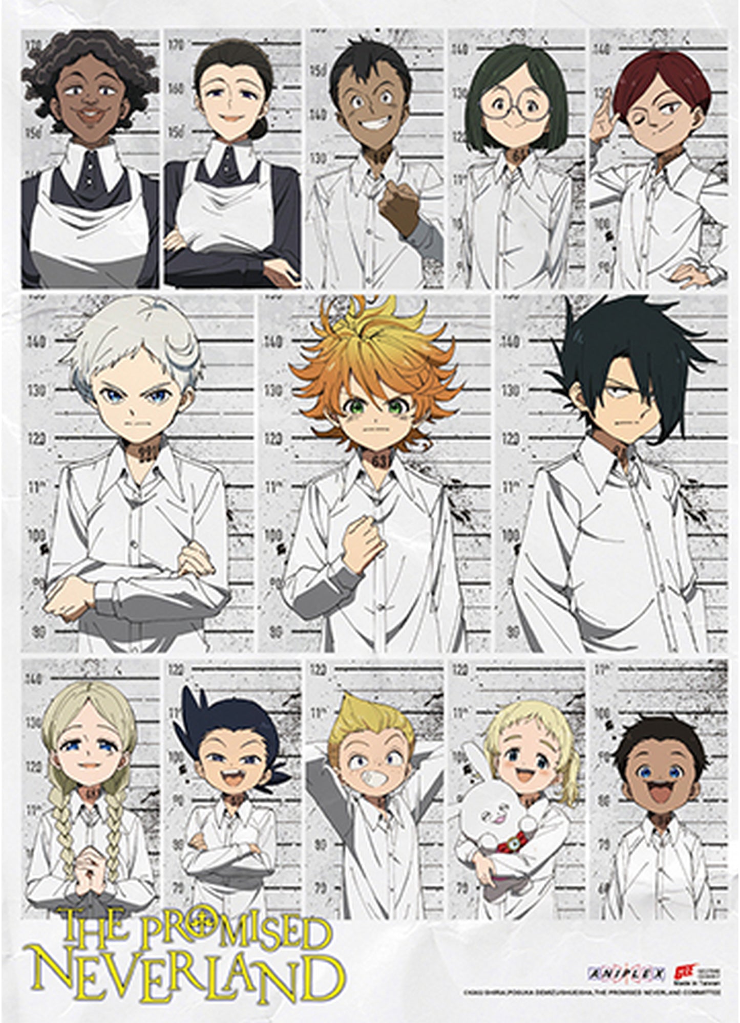 The Promised Neverland - Teaser Art Wall Scroll 31"W x 43"H