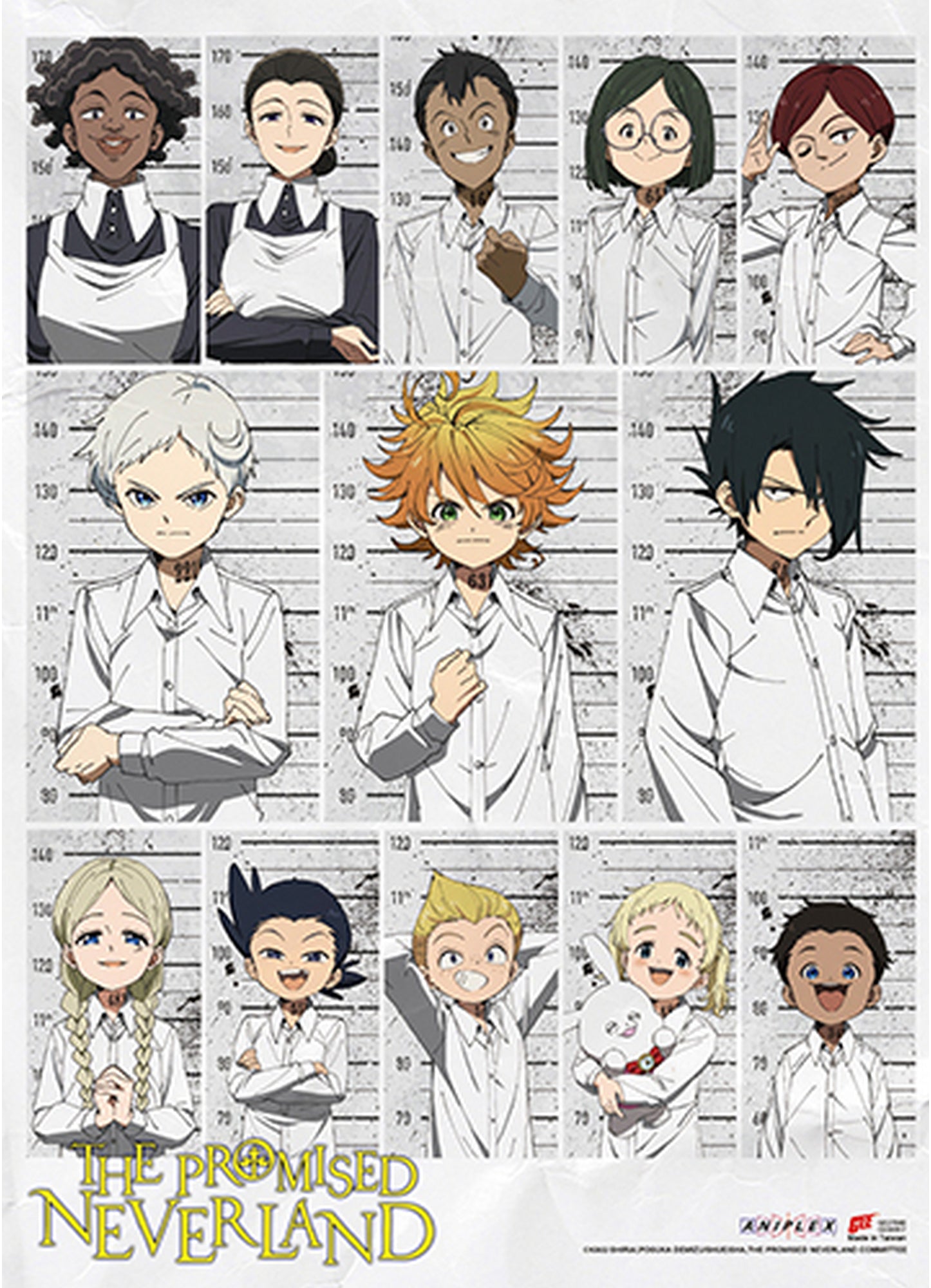 The Promised Neverland - Teaser Art Wall Scroll 31"W x 43"H