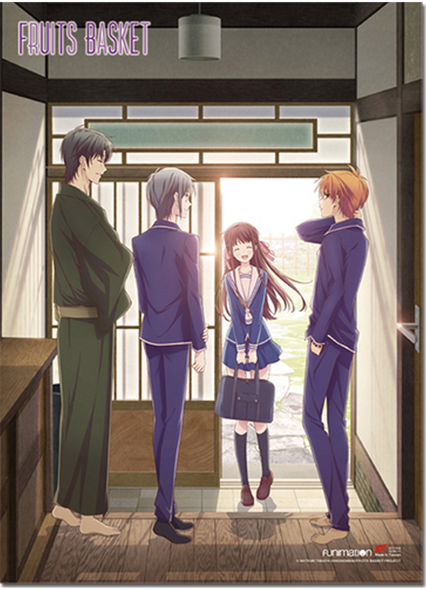 Fruits Basket - Key Art Welcome Back Wall Scroll 31"W x 43"H