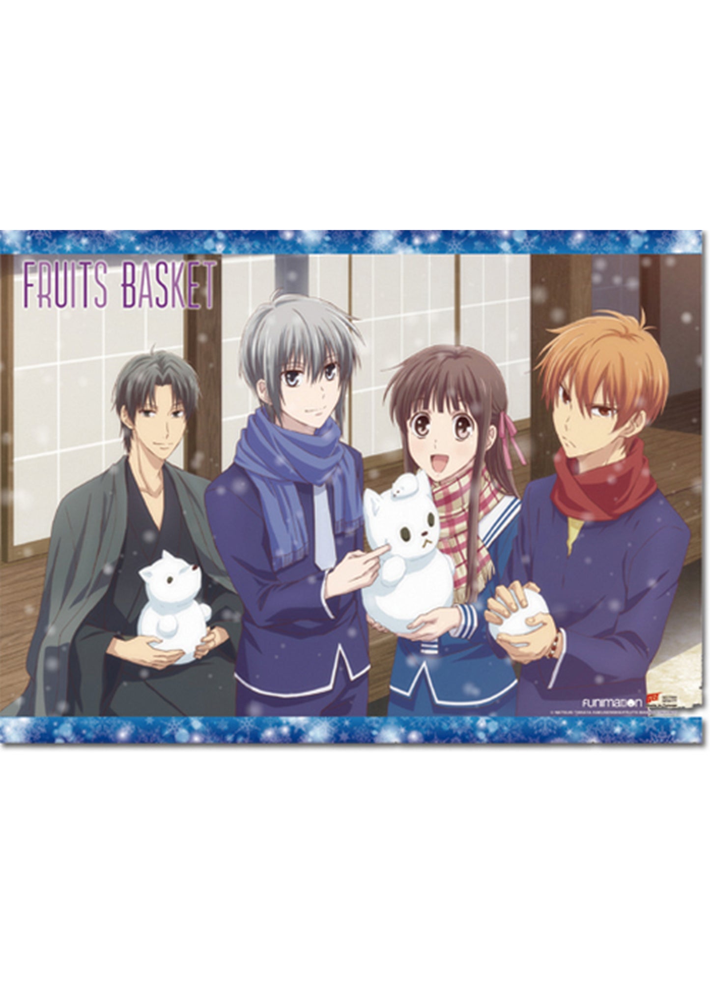 Fruits Basket - Snowing Day Wall Scroll 31"W x 43"H