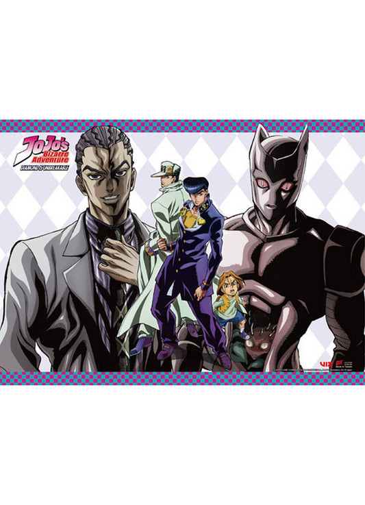 Jojos Bizarre Adventure S3 - Key Art Group #E Wall Scroll 31"W x 43"H