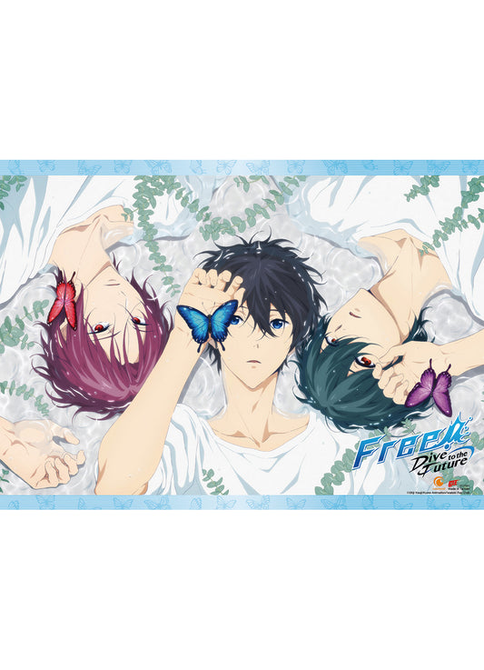 Free!: Dive to The Future - Group Fantasy Style Wall Scroll 31"W x 43"H