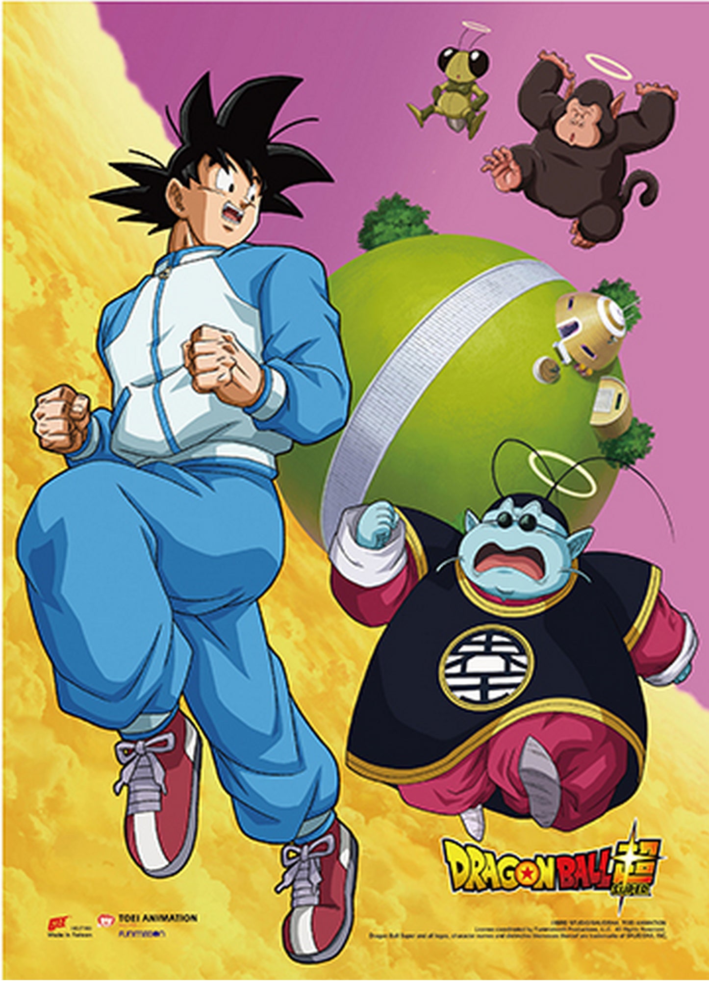 Dragon Ball Super - Battle Of Gods Group 8 Wall Scroll 31"W x 43"H