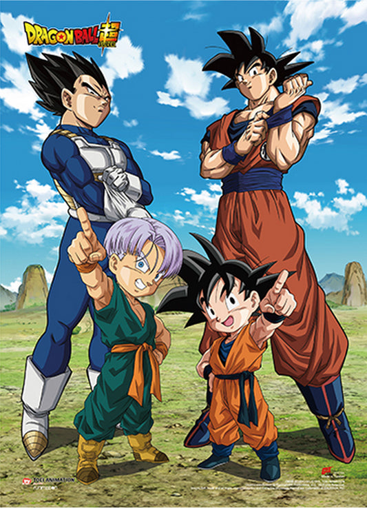 Dragon Ball Super - Battle Of Gods Group 10 Wall Scroll 31"W x 43"H