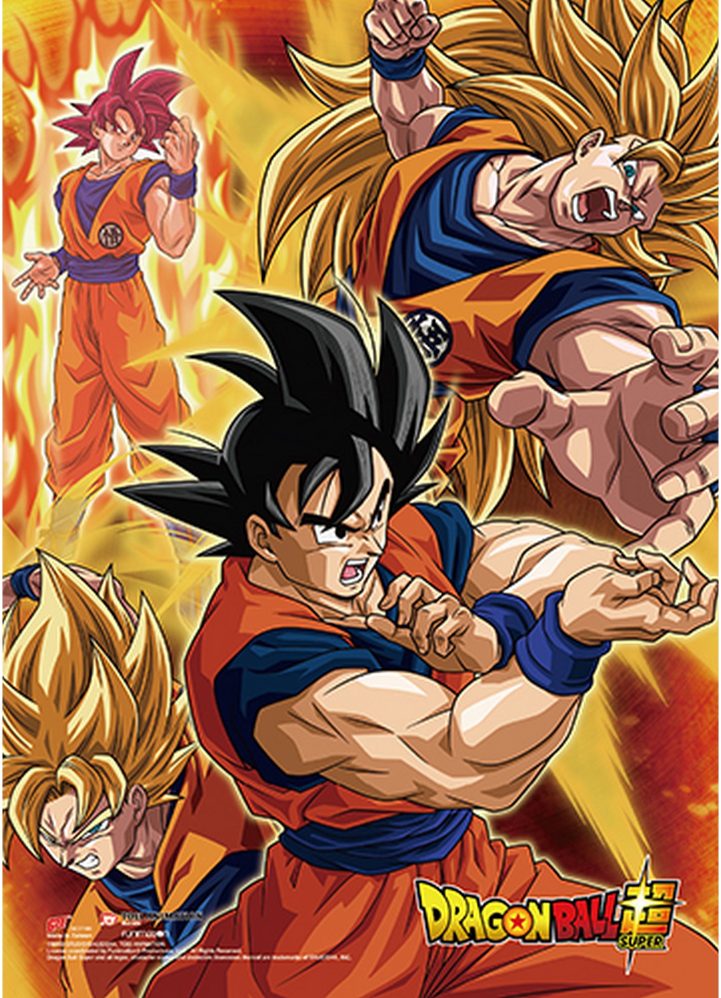 Dragon Ball Super - Battle Of Gods Group 08 Wall Scroll 31"W x 43"H
