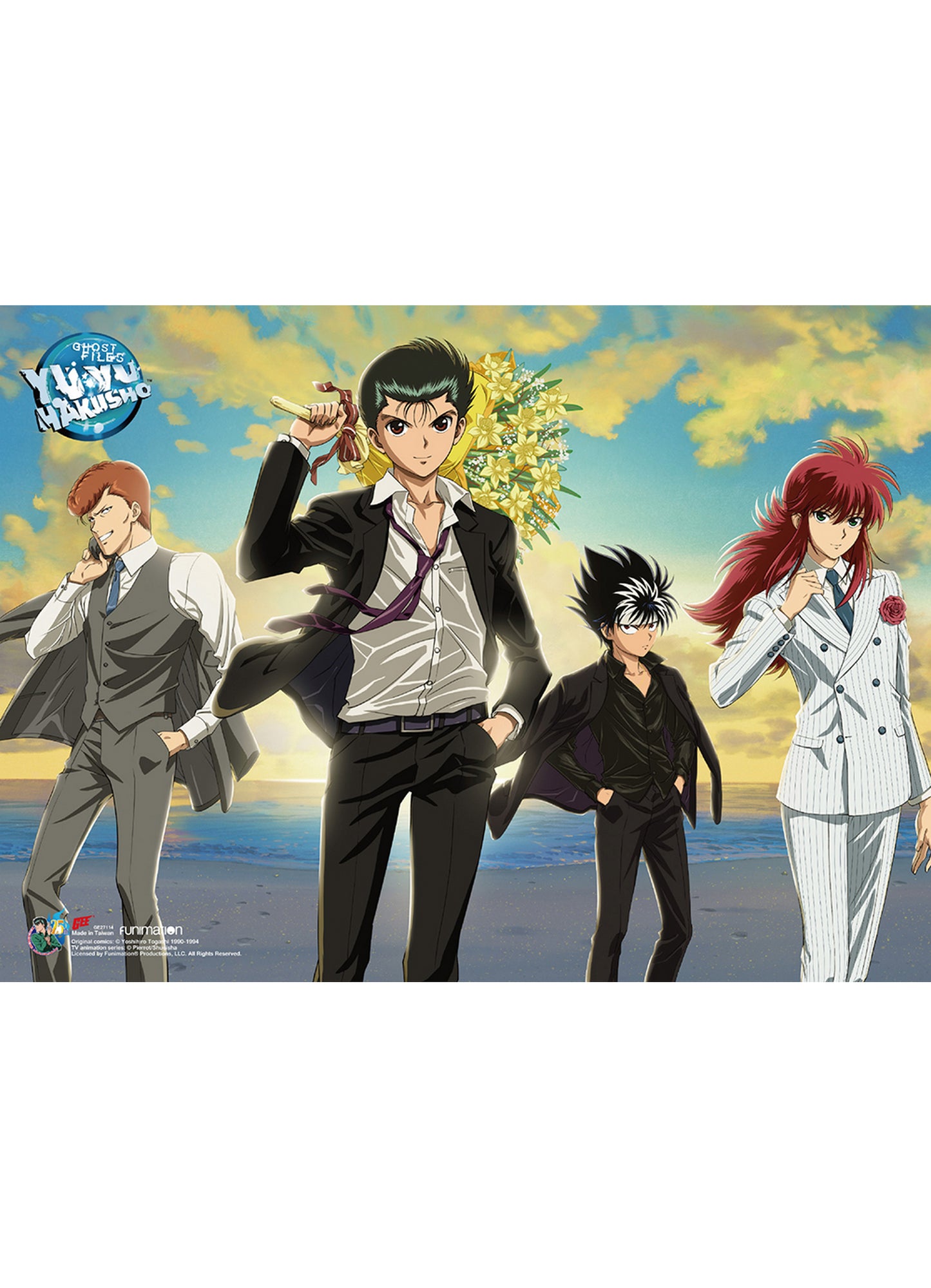 Yu Yu Hakusho - 25th Key Art Wall Scroll 31"W x 43"H