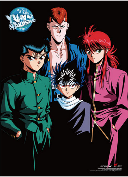 Yu Yu Hakusho - Group #B Wall Scroll 31"W x 43"H