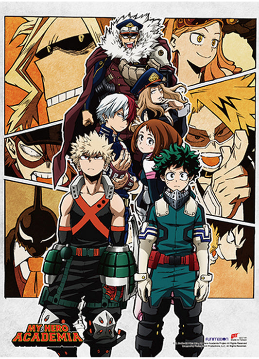 My Hero Academia S3 - Key Art #B Wall Scroll 31"W x 43"H