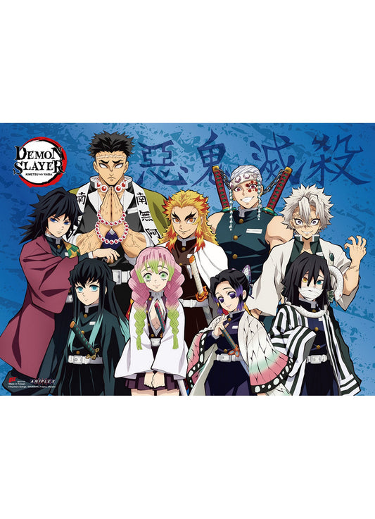 Demon Slayer - Hashira Group Wall Scroll 31"W x 43"H