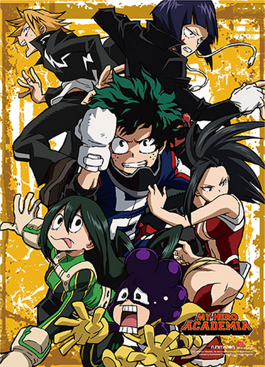 My Hero Academia S3 - Group 1 Wall Scroll 31"W x 43"H