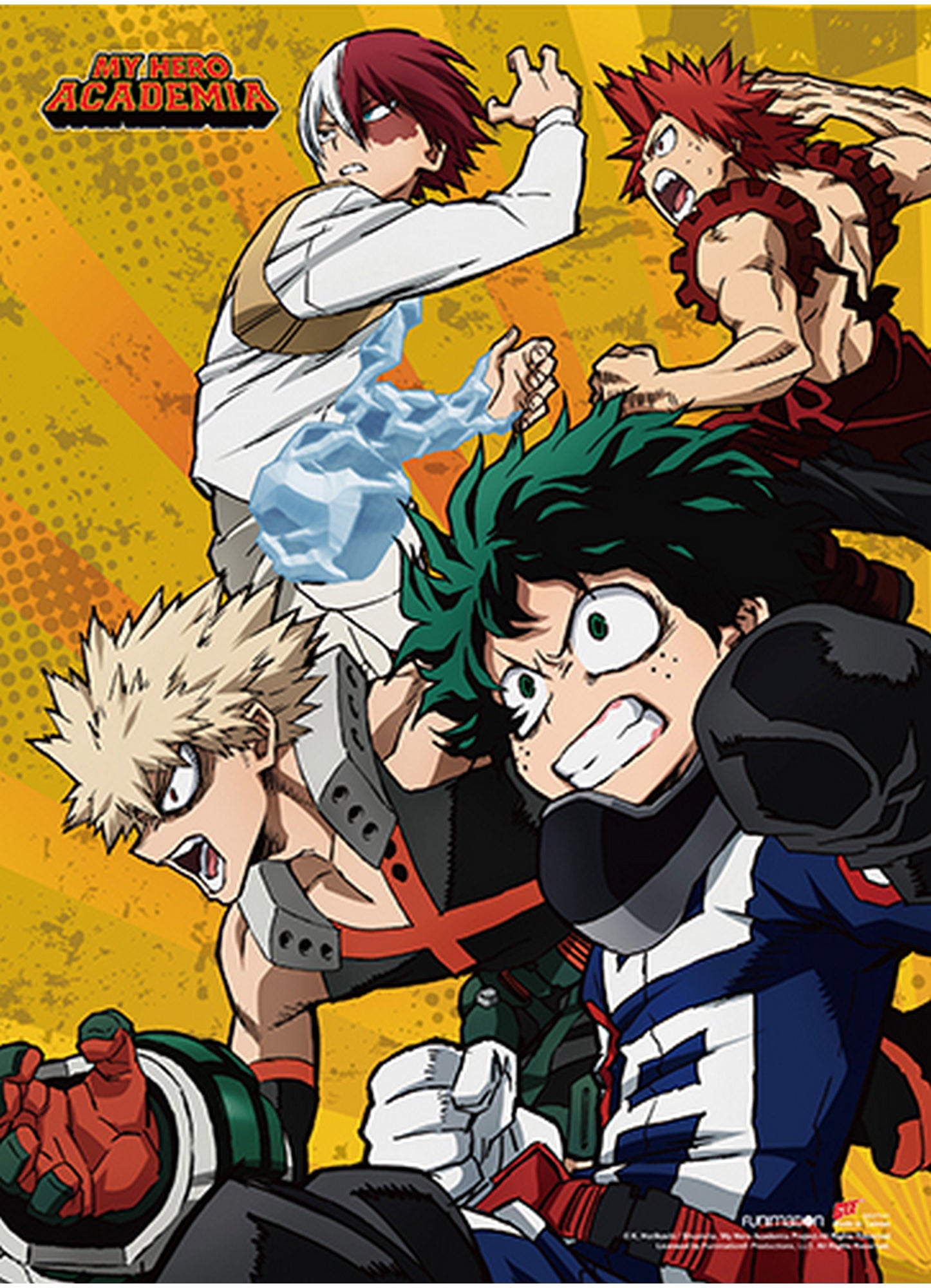 My Hero Academia S3 - Group 2 Wall Scroll 31"W x 43"H