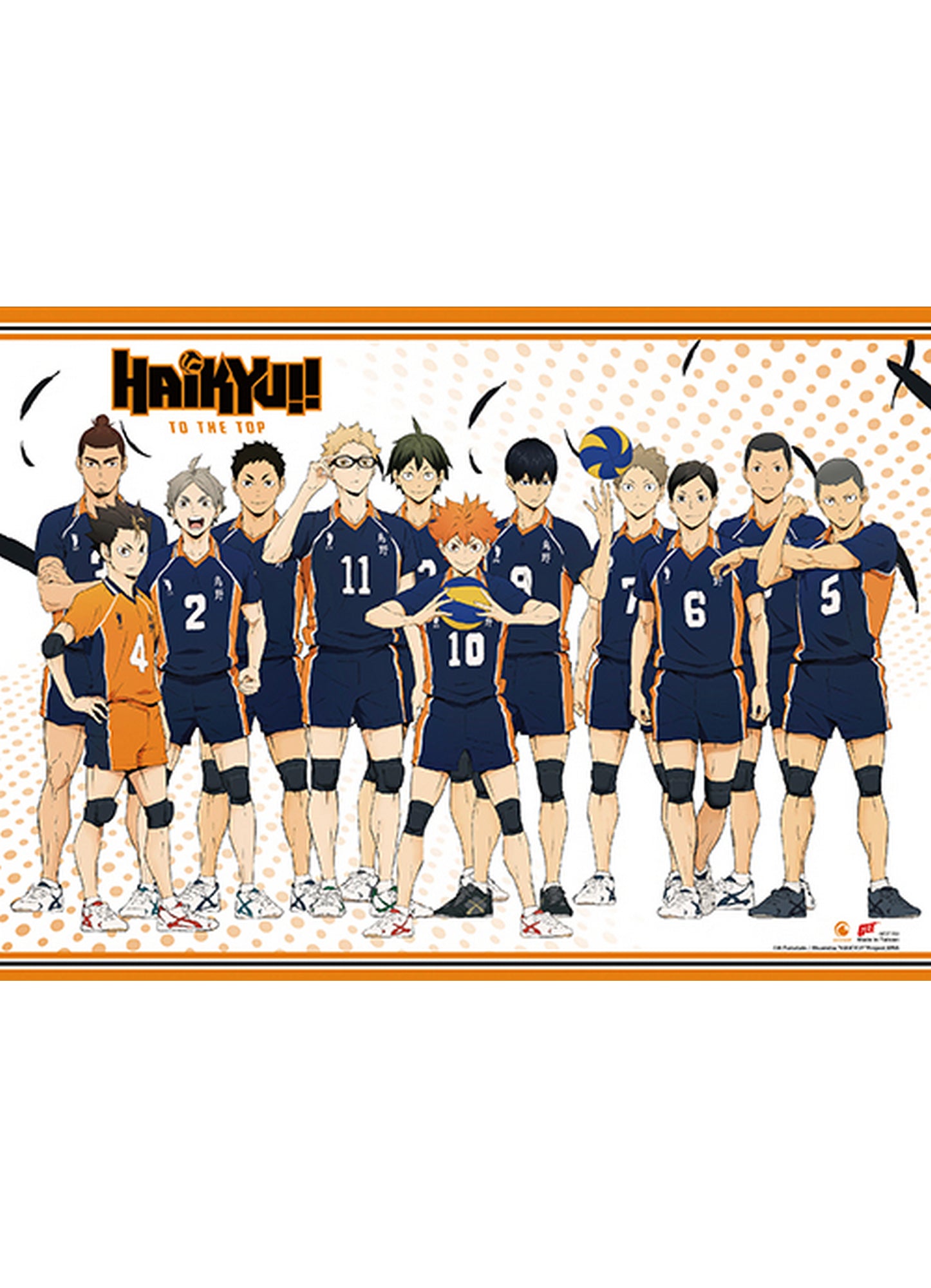Haikyu S4 - Key Art #A Wall Scroll 31"W x 43"H