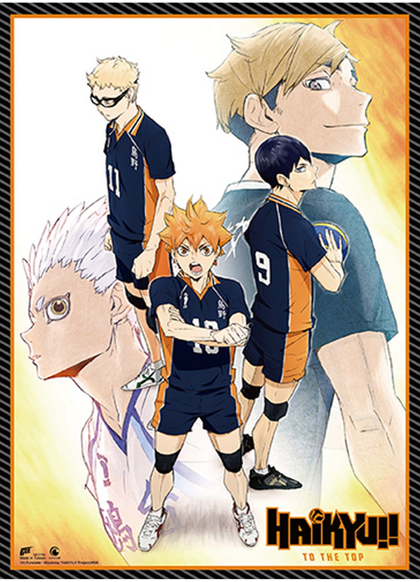 Haikyu S4 - Key Art #B Wall Scroll 31"W x 43"H