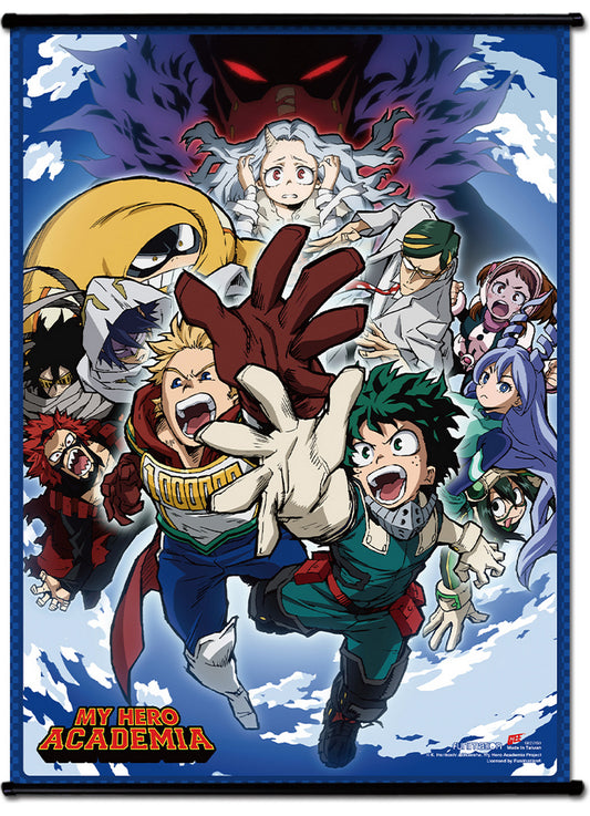 My Hero Academia S4 - Key Art #B Wall Scroll 31"W x 43"H