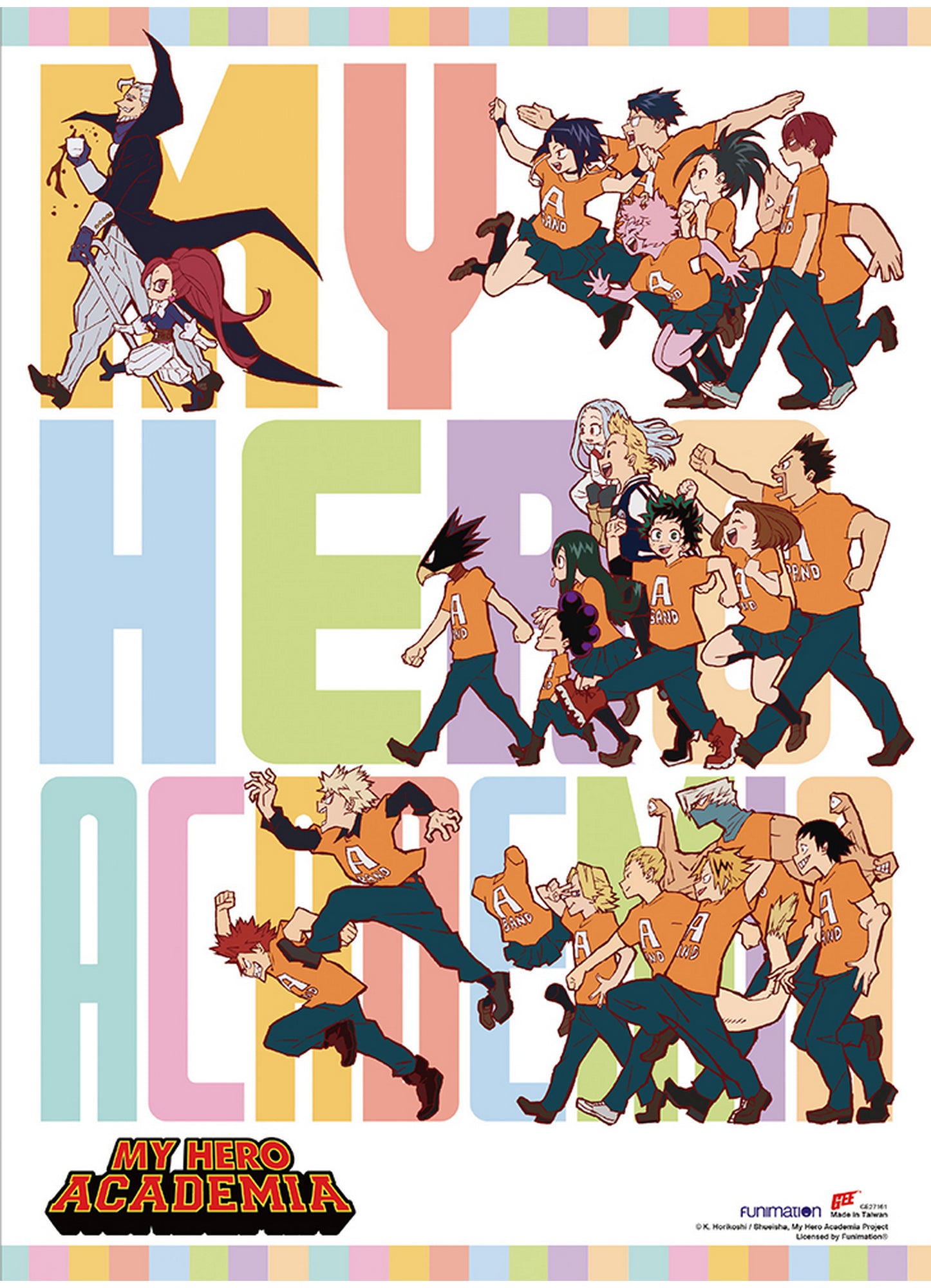 My Hero Academia S4 - Key Art #D Wall Scroll 31"W x 43"H