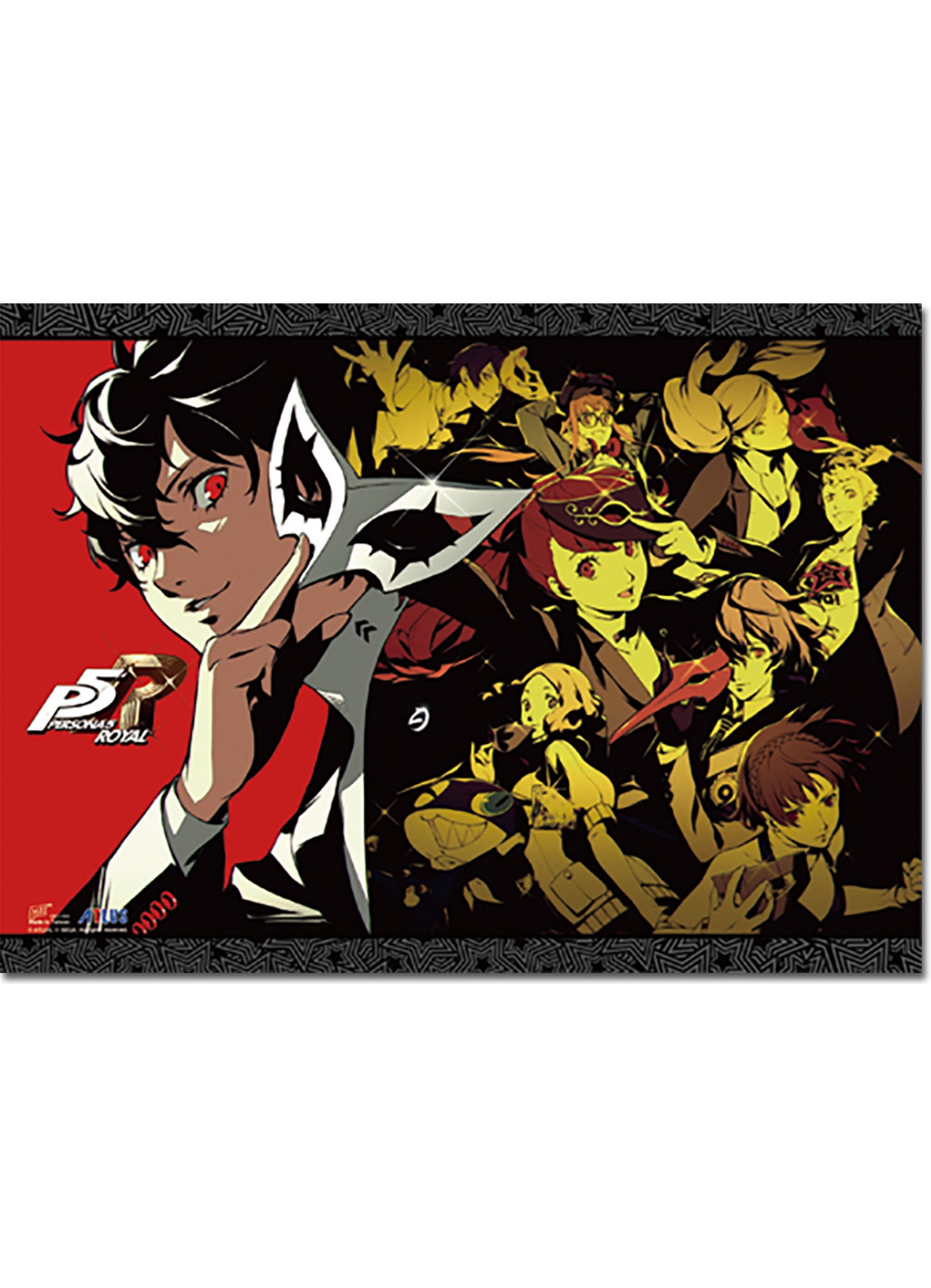 Persona 5 Royal - Key Art #A Wall Scroll 31"W x 43"H