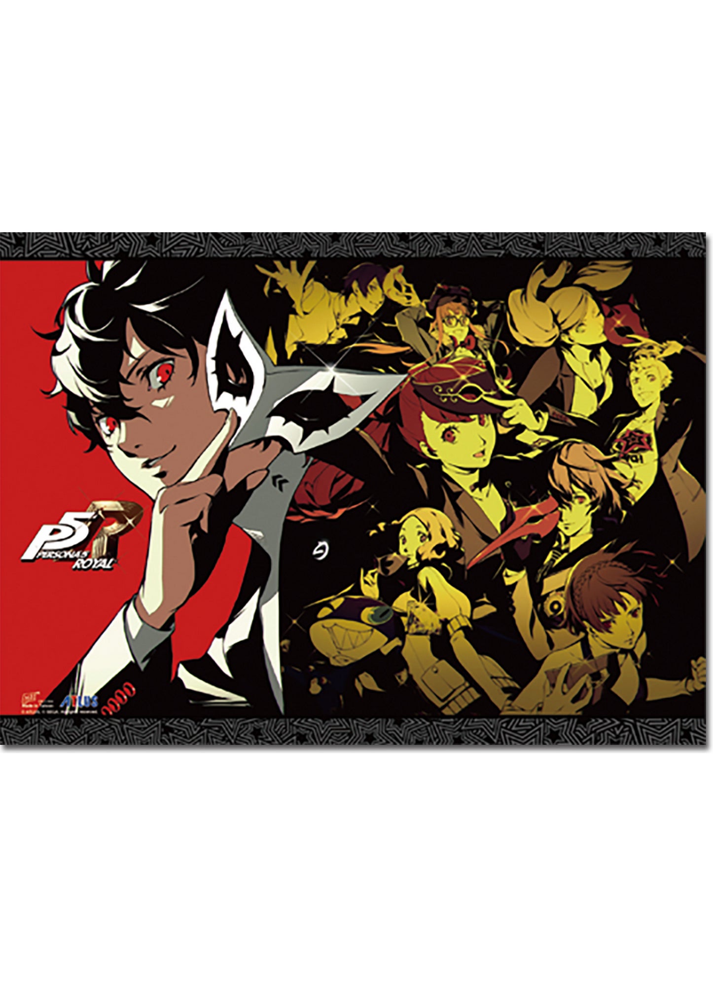 Persona 5 Royal - Key Art #A Wall Scroll 31"W x 43"H
