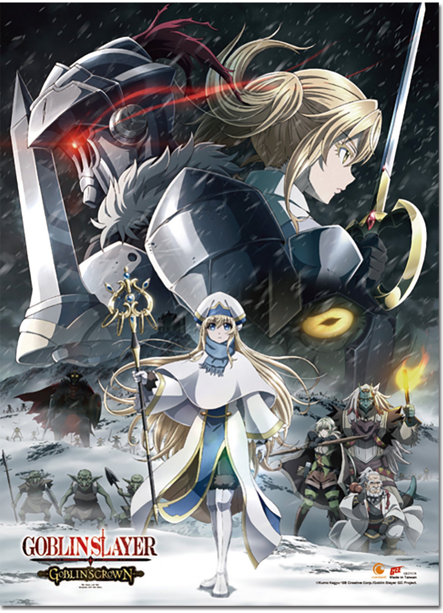 Goblin Slayer Movie - Key Art Wall Scroll 31"W x 43"H