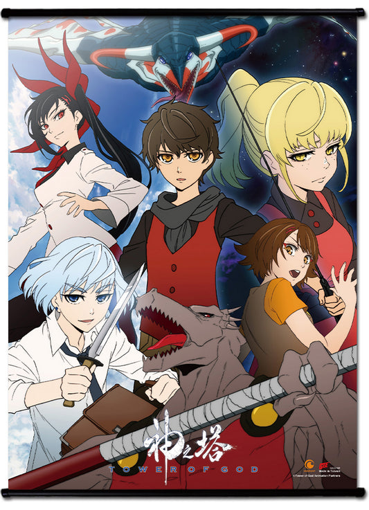 Tower Of God - Key Art Wall Scroll 31"W x 43"H