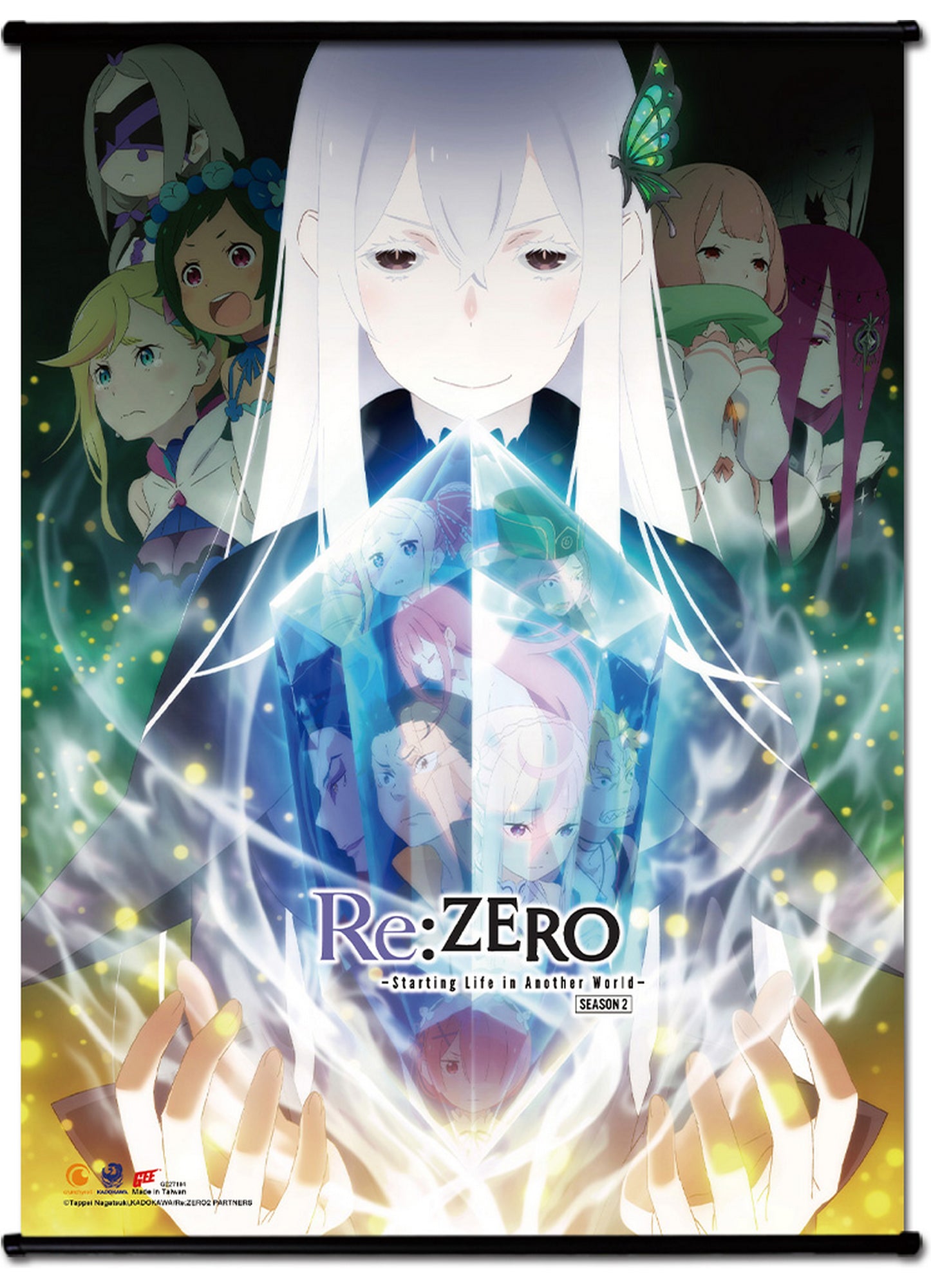 Re:Zero S2 - Key Art Wall Scroll 31"W x 43"H