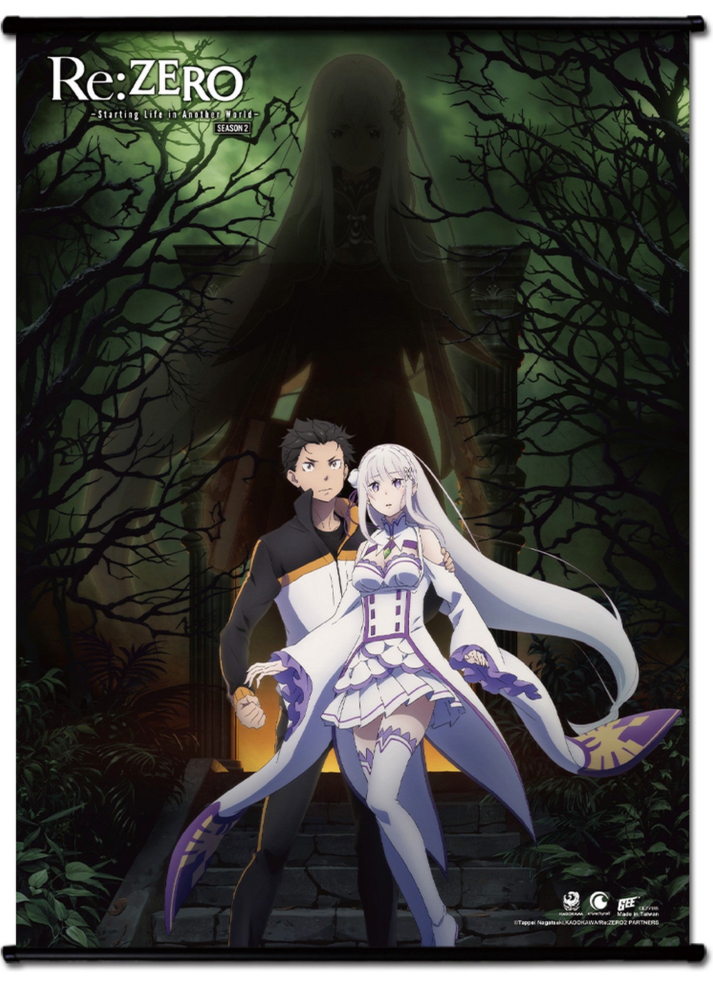 Re: Zero S2 - Teaser Art Wall Scroll 31"W x 43"H