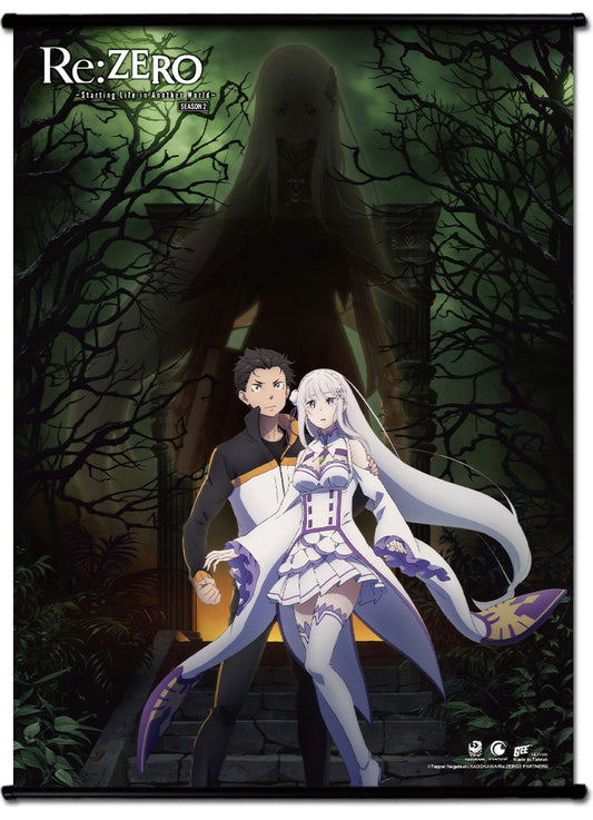 Re: Zero S2 - Teaser Art Wall Scroll 31"W x 43"H