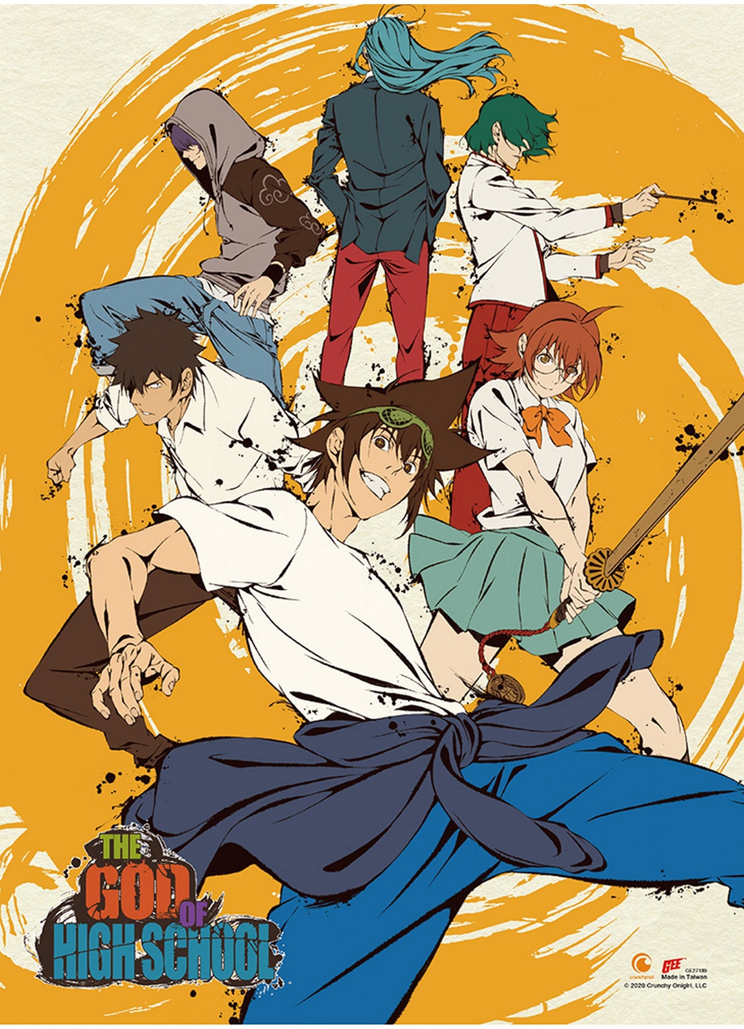 The God Of High School - Teaser Art Wall Scroll 31"W x 43"H