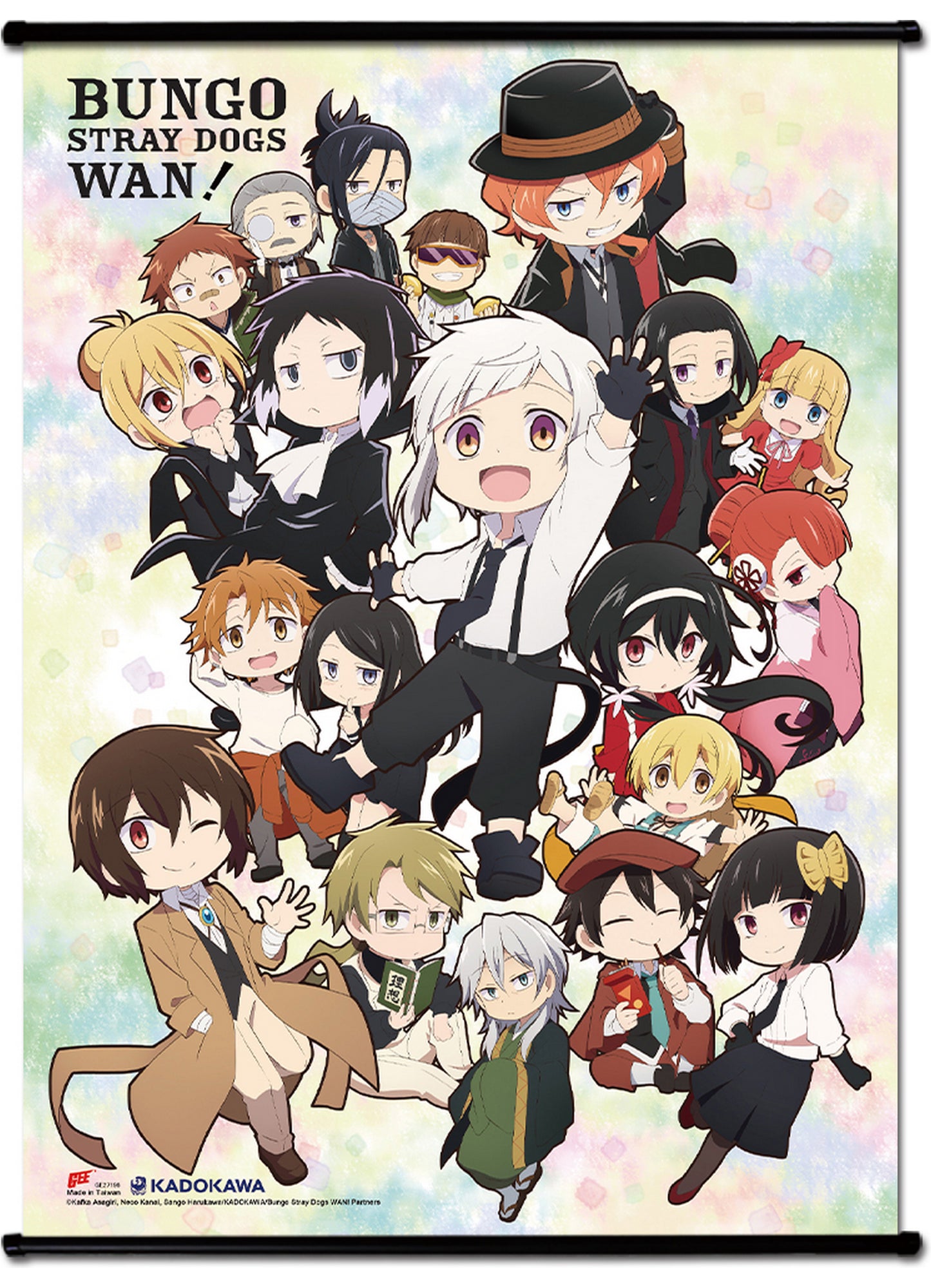 Bungo Stray Dogs Wan! - Key Art Wall Scroll 31"W x 43"H