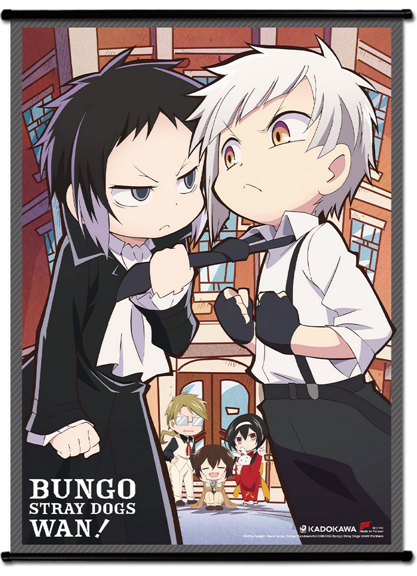 Bungo Stray Dogs Wan! - Teaser Visual Wall Scroll 31"W x 43"H