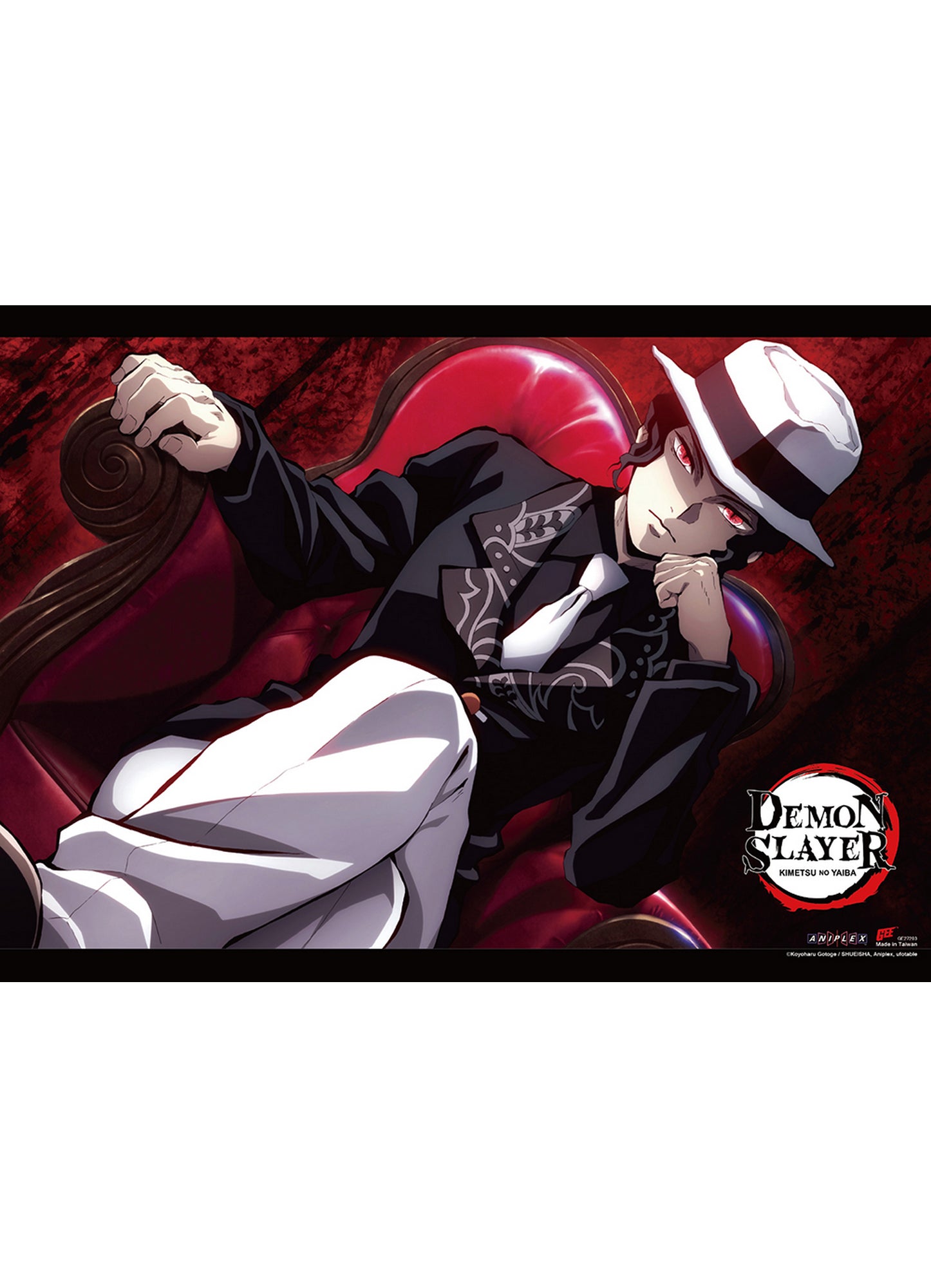 Demon Slayer - Kibutsuji Muzan Wall Scroll 31"W x 43"H