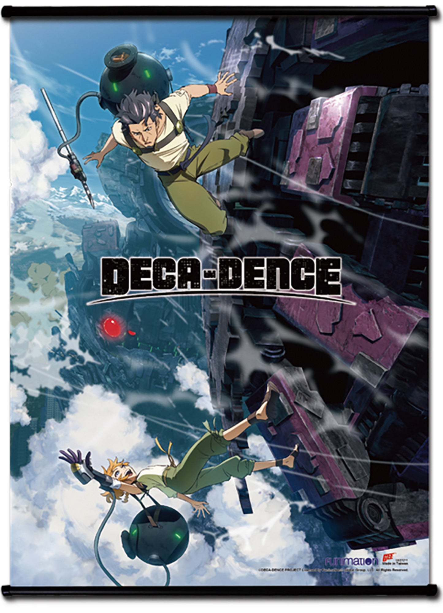 Deca-Dence - Key Art #B Wall Scroll 31"W x 43"H