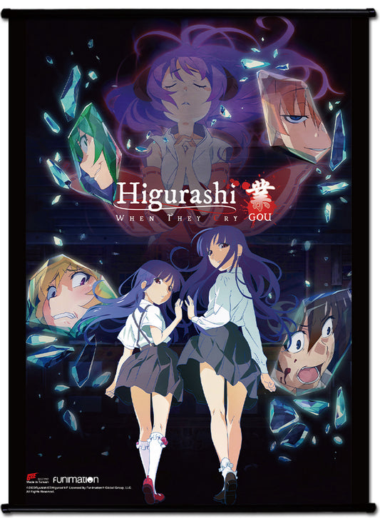 Higurashi When They Cry - Key Art #A Wall Scrolll 31"W x 43"H