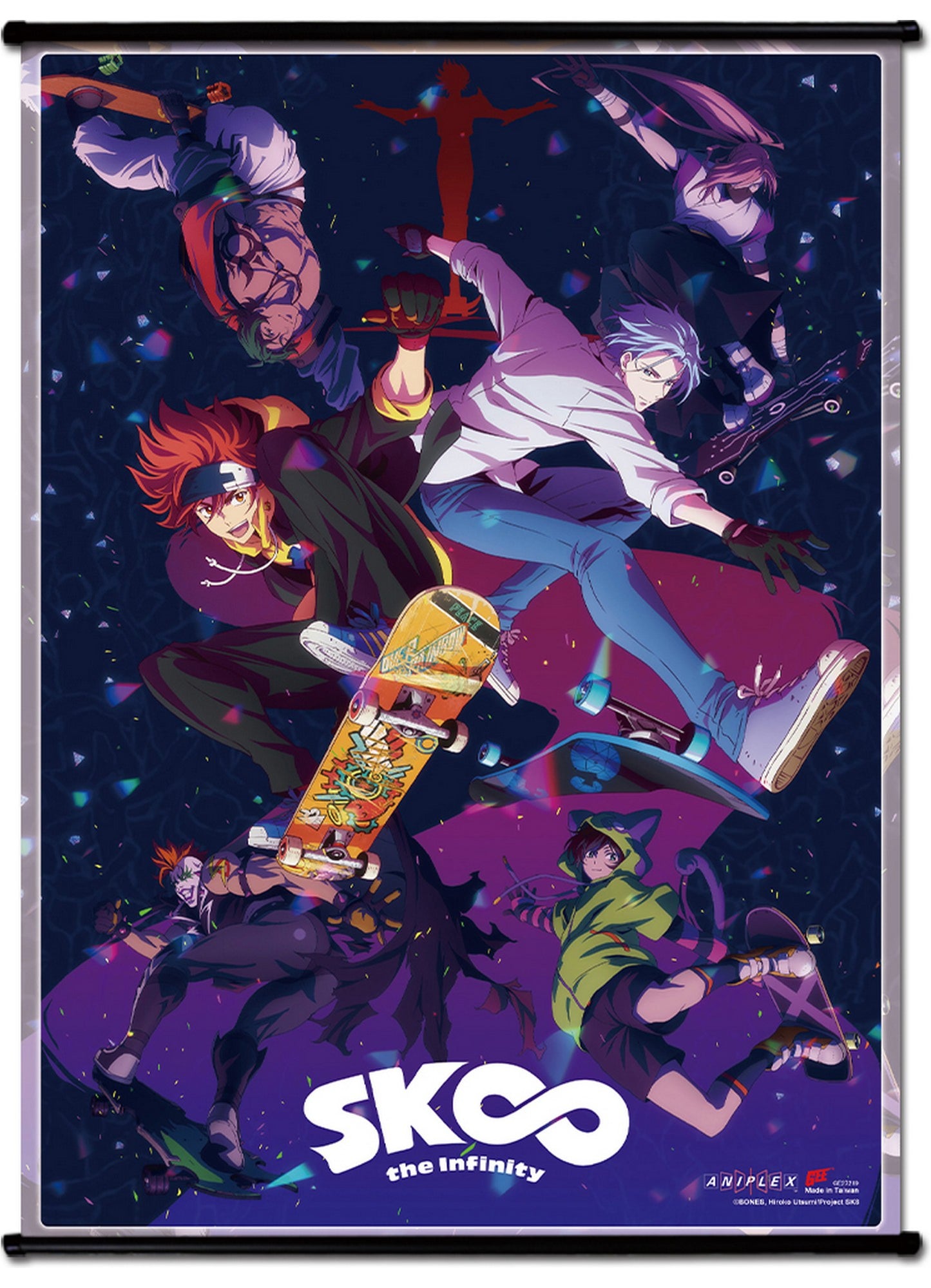 Sk8 The Infinity - Key Art #A Wall Scroll 31"W x 43"H