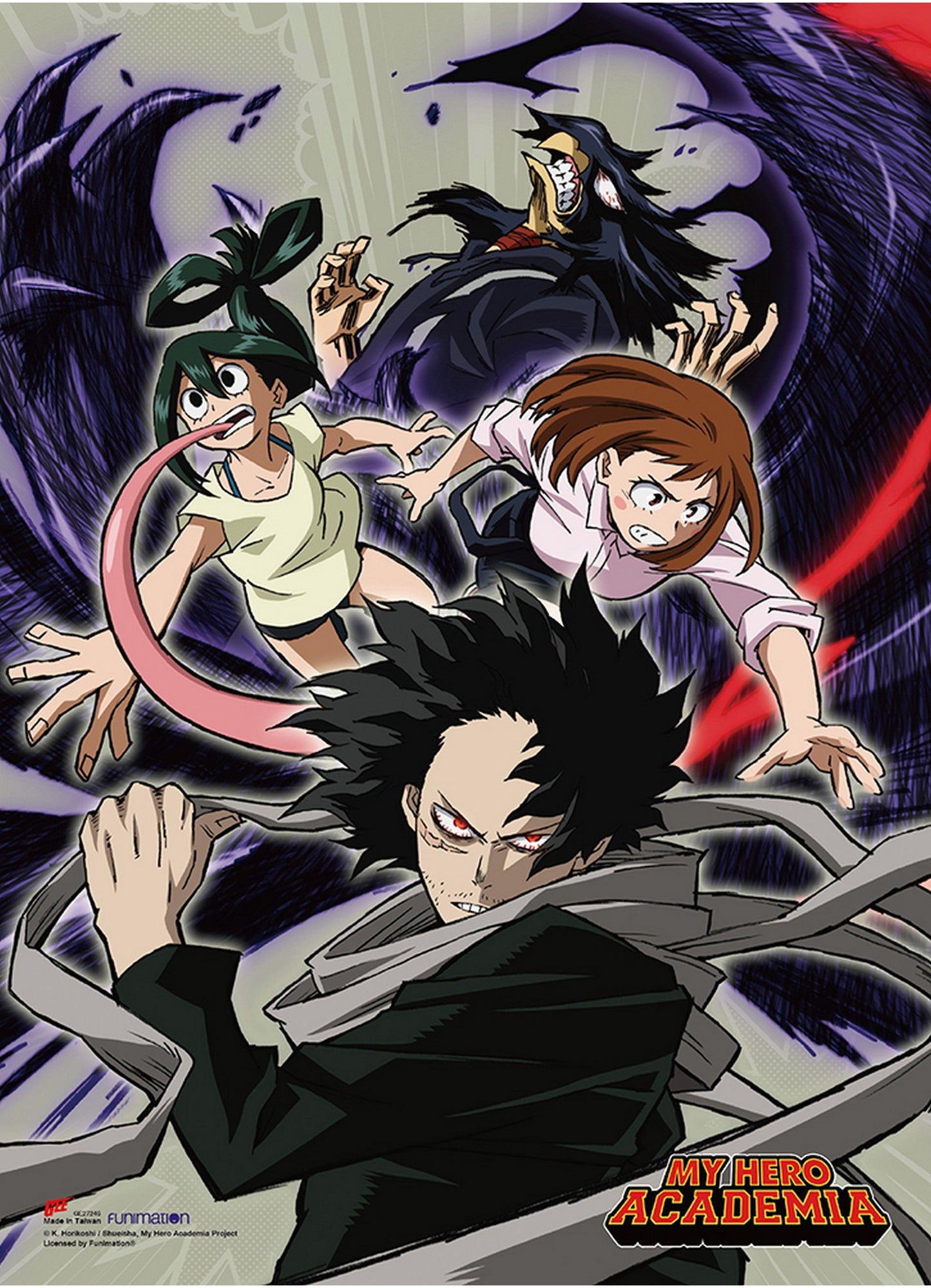 My Hero Academia S5 - Group Gray Wall Scroll 31"W x 43"H