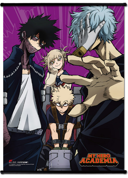 My Hero Academia S5 - Group 1 Purple Wall Scroll