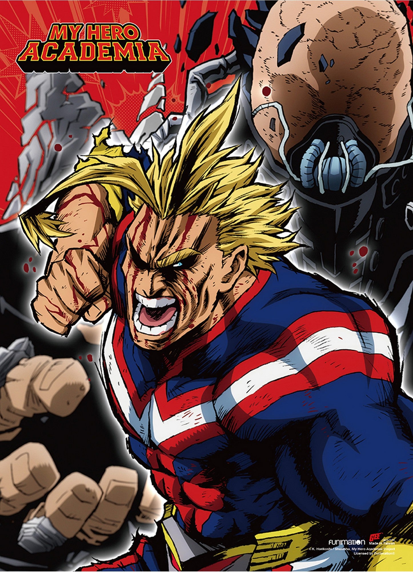 My Hero Academia S5 - Group Red Wall Scroll 31"W x 43"H