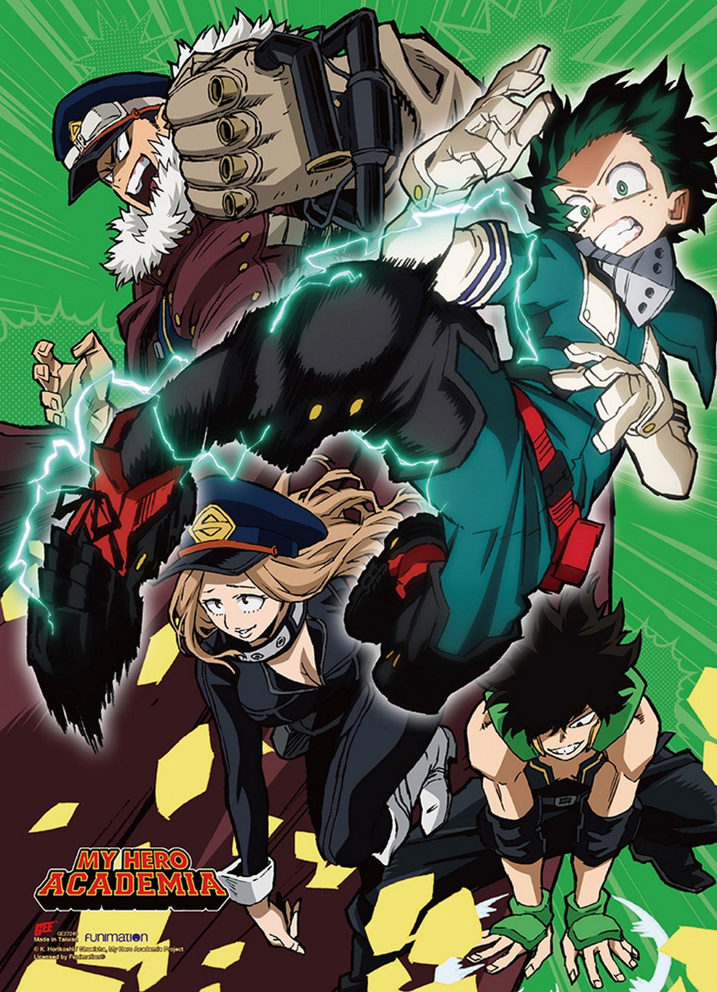 My Hero Academia S5 - Group Green Wall Scroll 31"W x 43"H