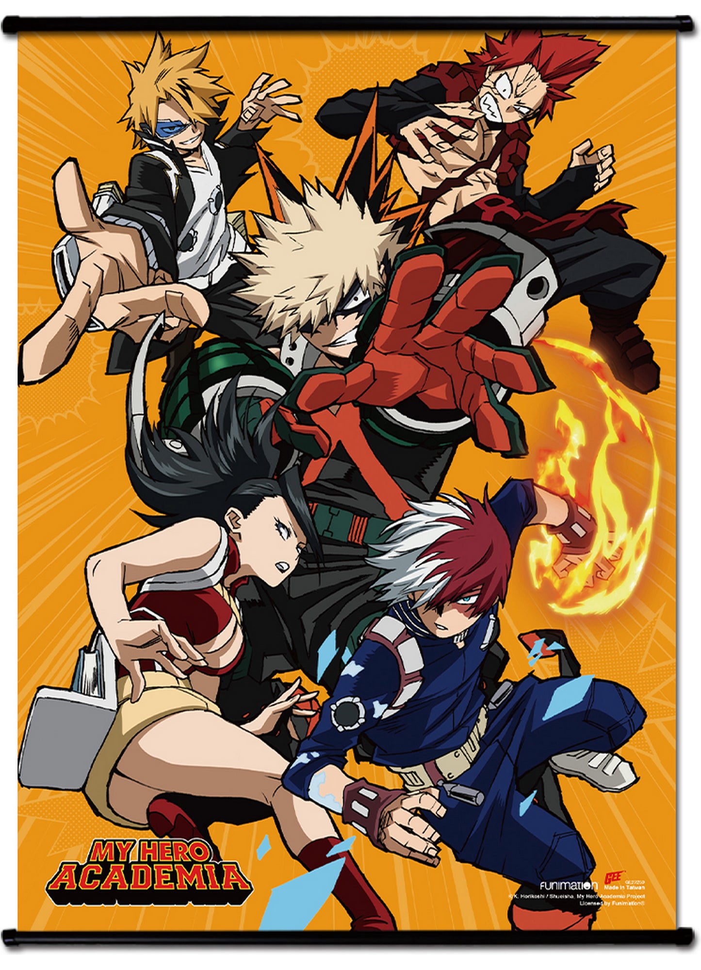 My Hero Academia S5 - Group Orange Wall Scroll