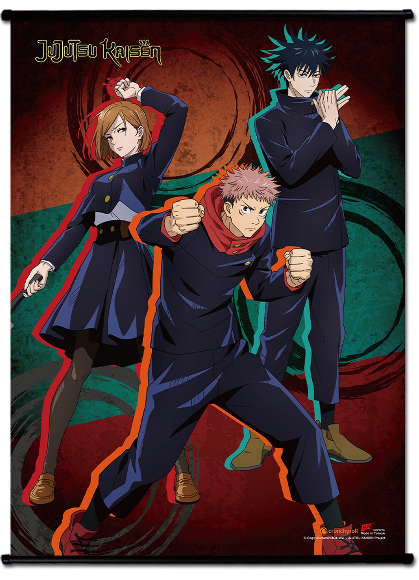 Jujutsu Kaisen - Character Group 01 Wall Scroll 31"W x 43"H