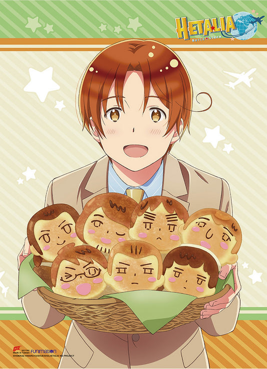 Hetalia Season 7 - Character Group 01 Wall Scroll 31"W x 43"H
