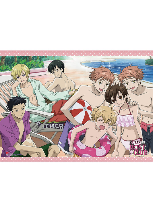 Ouran High School Host Club - Ouran Group 6 Wall Scroll 31"W x 43"H