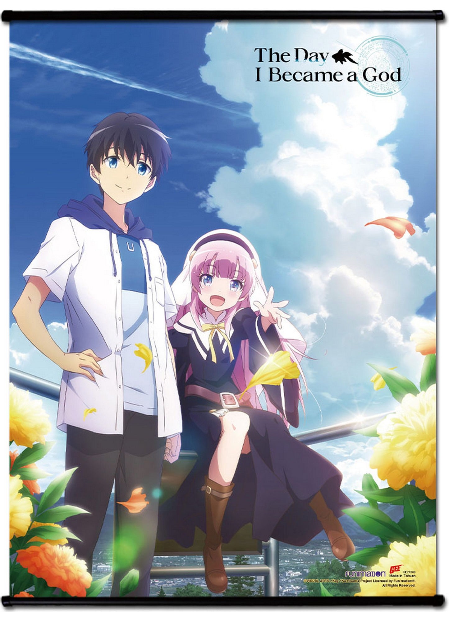 The Day I Became A God - Key Art #01 Wall Scroll 31"W x 43"H