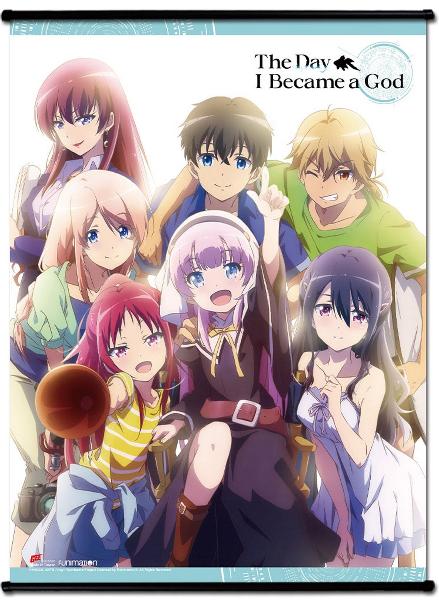 The Day I Became A God - Key Art #02 Wall Scroll 31"W x 43"H