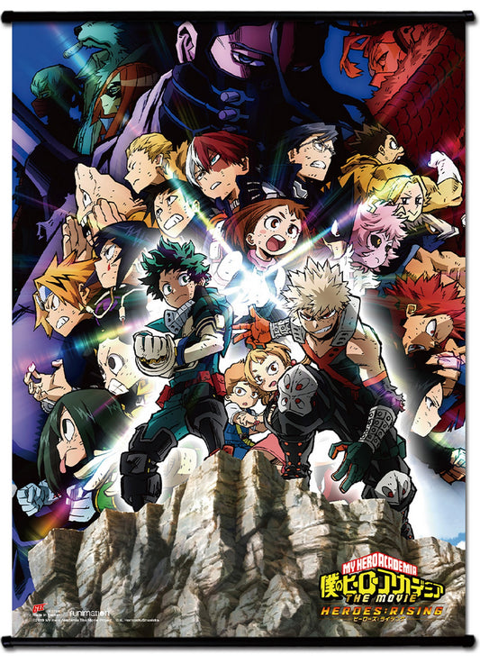 My Hero Academia Movie 2 - Key Art #A Wall Scroll 31"W x 43"H