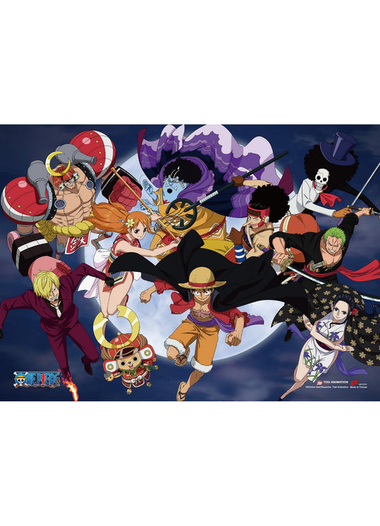 One Piece - Wano Country Group 05 Wall Scroll 31"W x 43"H