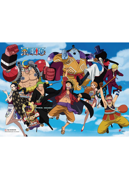 One Piece - Wano Country Group 07 Wall Scroll 31"W x 43"H