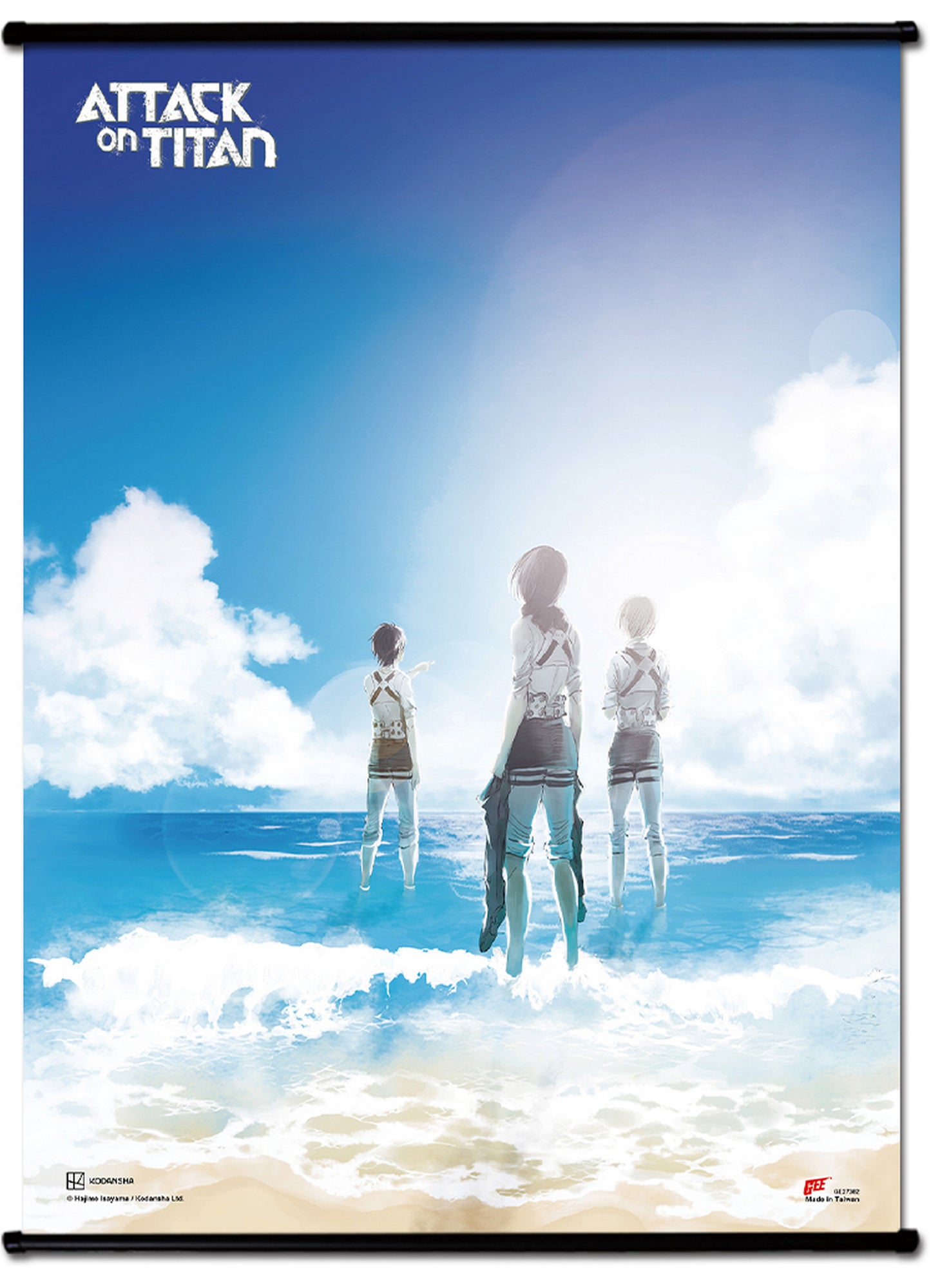 Attack On Titan Manga - Borderline Wall Scroll 31"W x 43"H