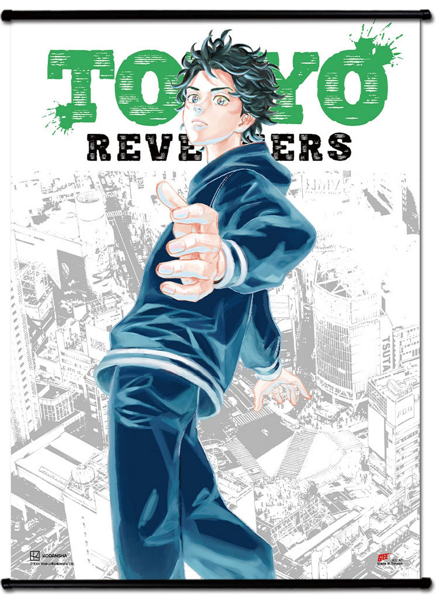 Tokyo Revengers - Cover Art #05 Wall Scroll 31"W x 43"H