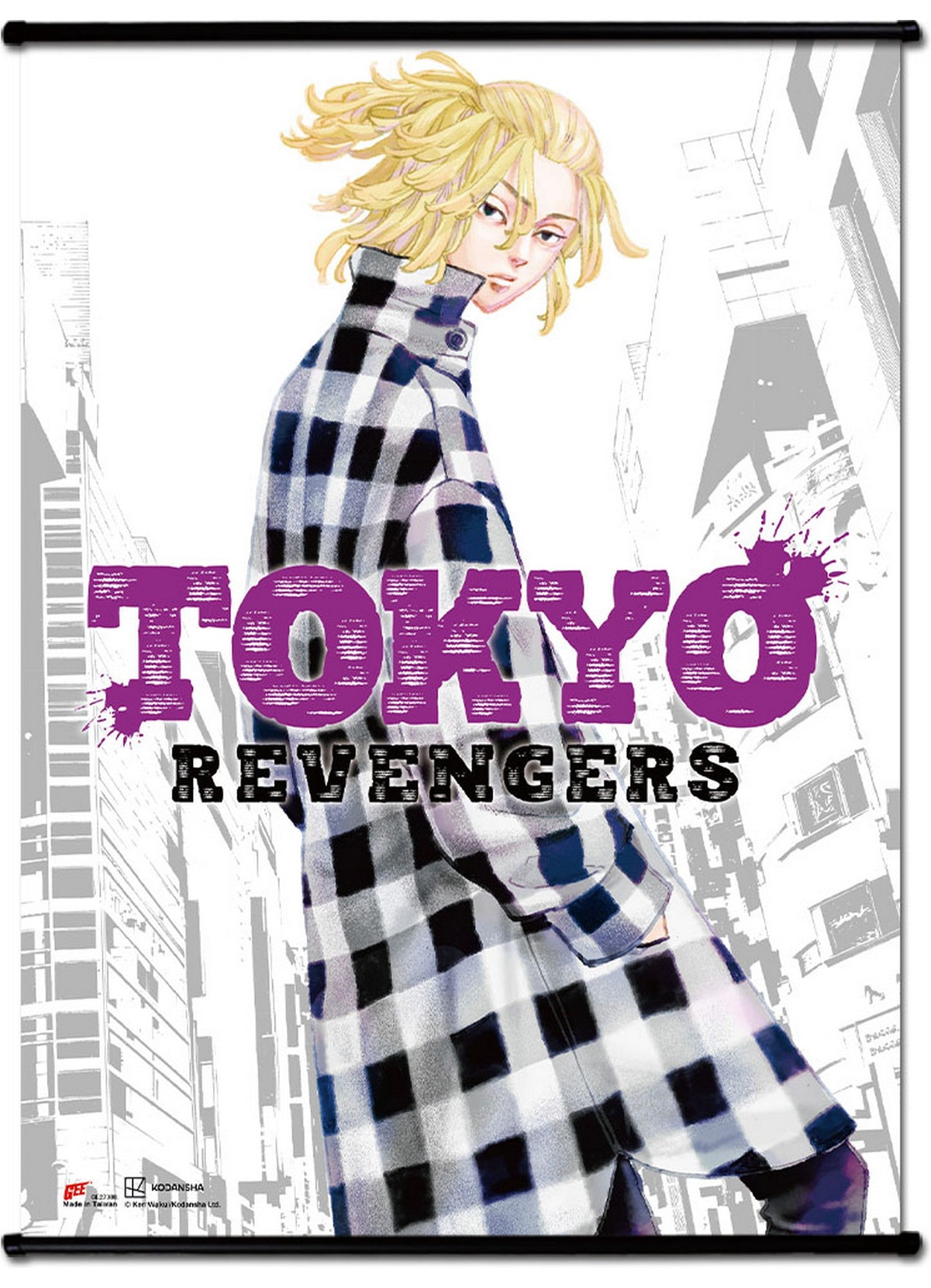 Tokyo Revengers - Cover Art #06 Wall Scroll 31"W x 43"H